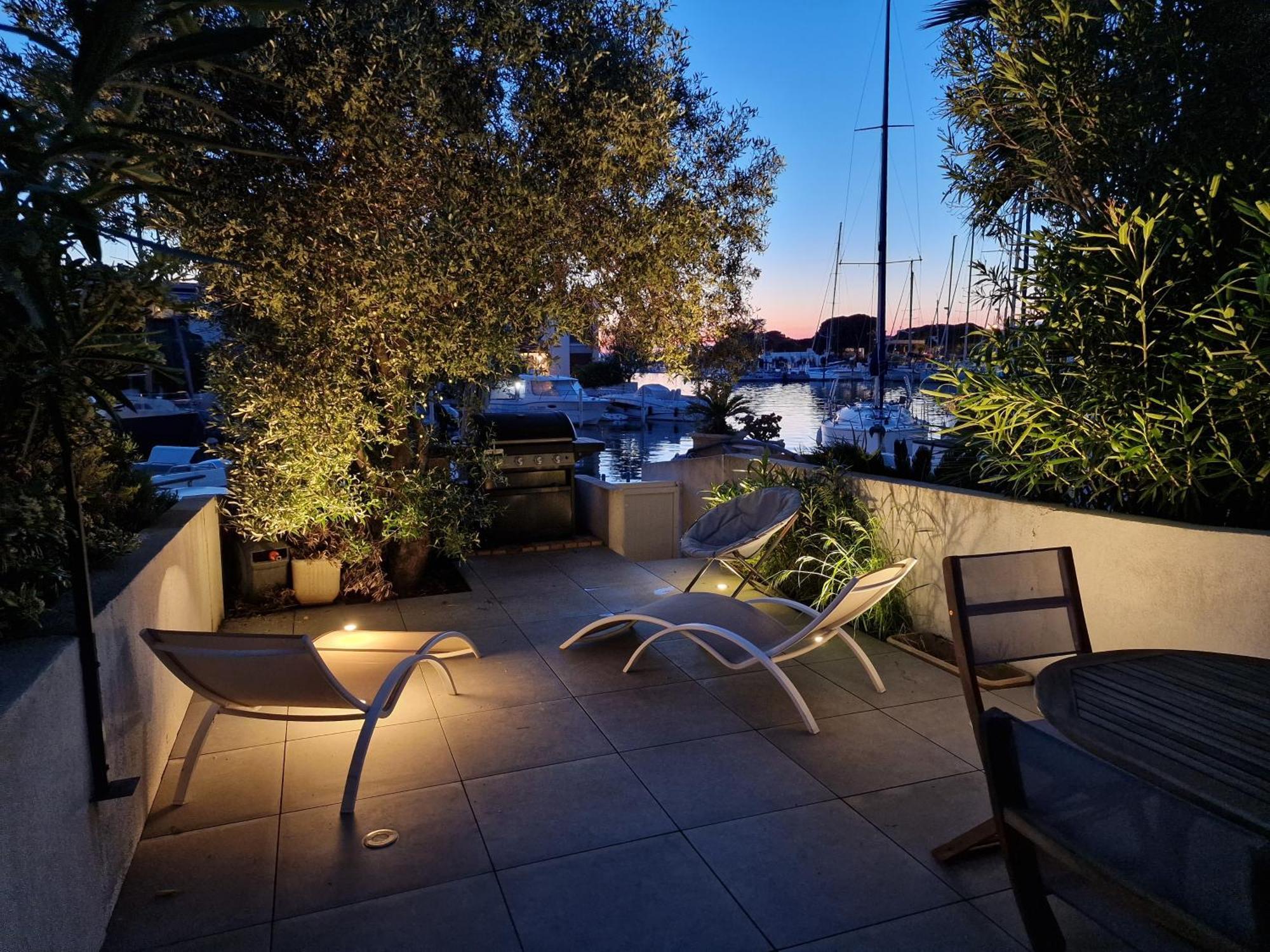 Marina Exceptionnelle - 8 Pers - 120 M2 Vue Mer - Suites Parentales - Cinema - Ponton Льо Гро-дю-Роа Екстериор снимка