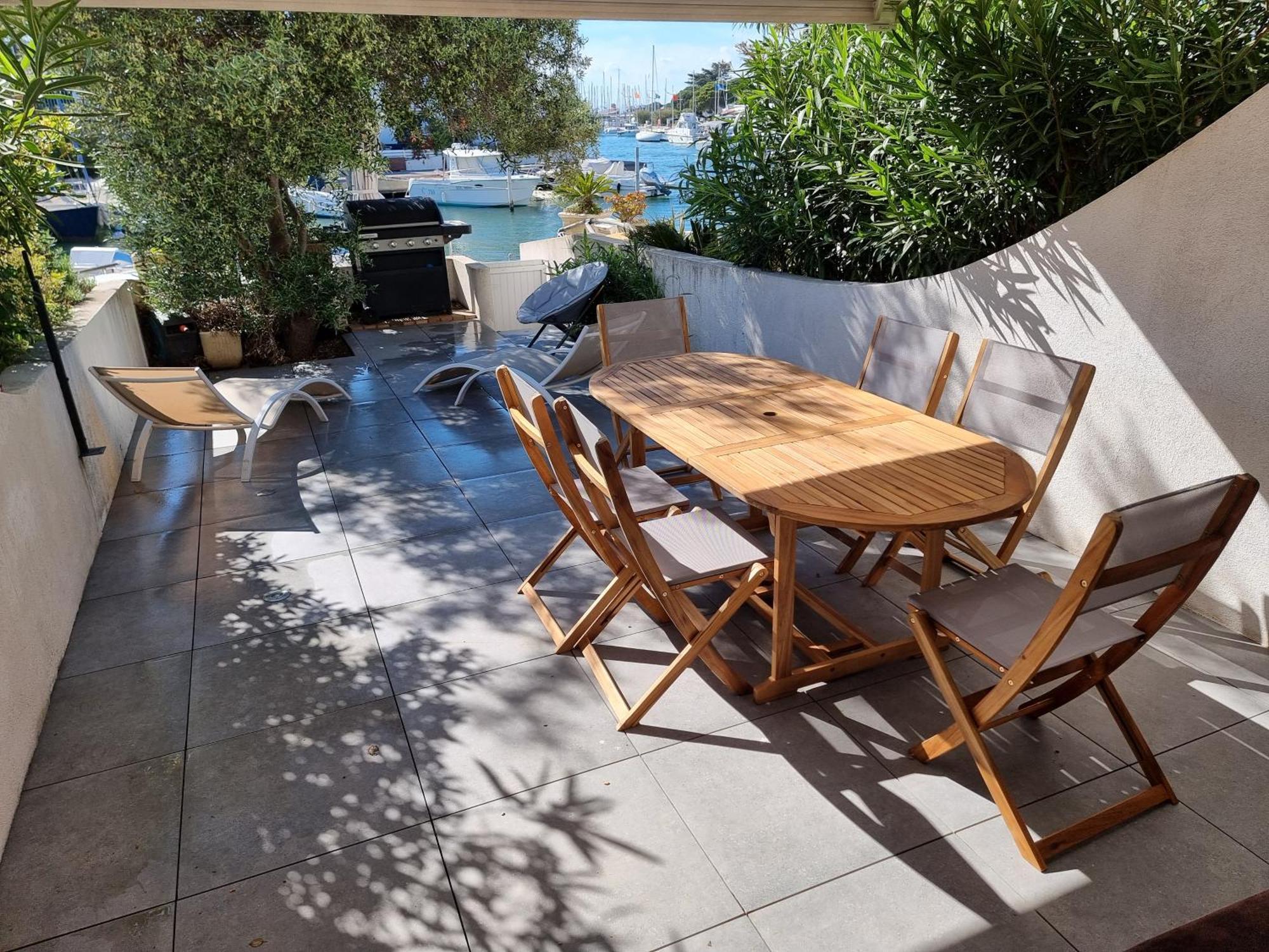 Marina Exceptionnelle - 8 Pers - 120 M2 Vue Mer - Suites Parentales - Cinema - Ponton Льо Гро-дю-Роа Екстериор снимка